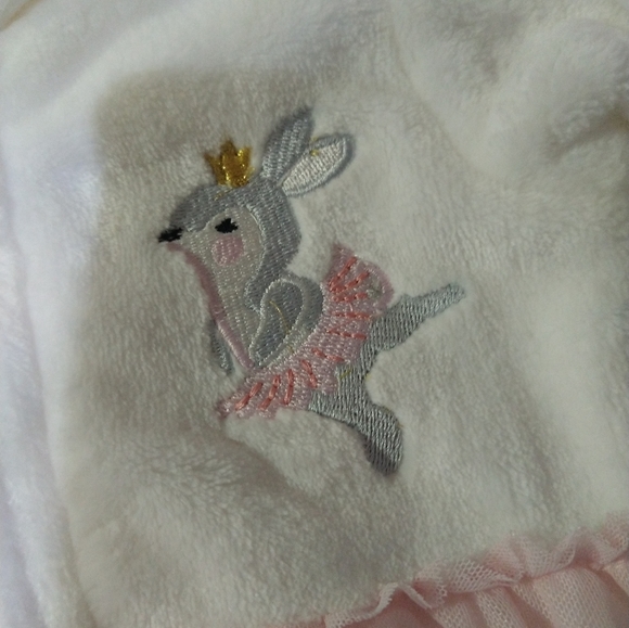 baby girls white fleece monkey bars onesie nwt - Picture 6 of 17